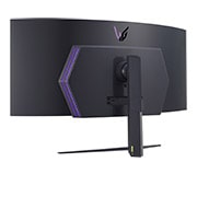 LG 114.3 cm (45) UltraGear™ OLED Curved Gaming Monitor WQHD with 240Hz Refresh Rate 0.03ms (GtG) Response Time, 45GR95QE-B